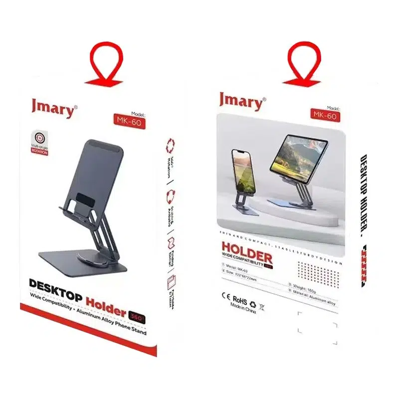 پایه نگهدارنده گوشی موبایل و تبلت Jmary MK-60 - تصویر 3