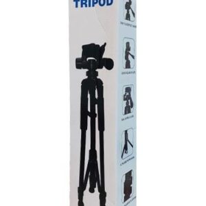 سه پایه نگهدارنده موبایل و دوربین مدل TRIPOD 360 | پایه آلومینیومی با هد پن و قابلیت چرخش 360 درجه
