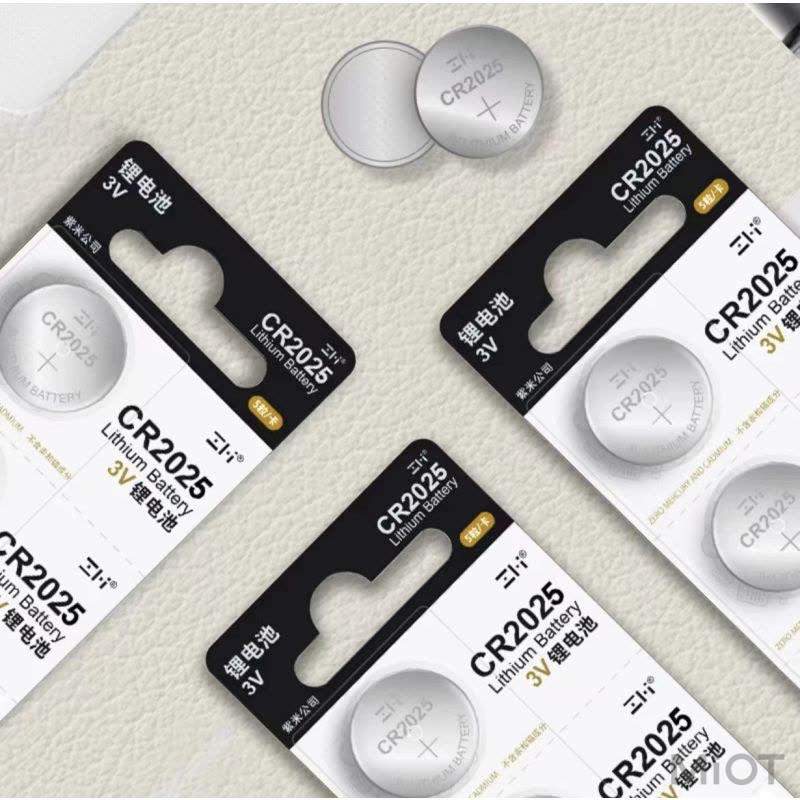 باتری سکه ای شیائومی مدل CR2025 بسته 5 عددی - Image 2