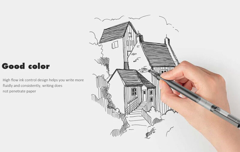 روان نویس شیائومی مدل Jumbo Gel Ink Pen بسته 10 عددی - تصویر 5