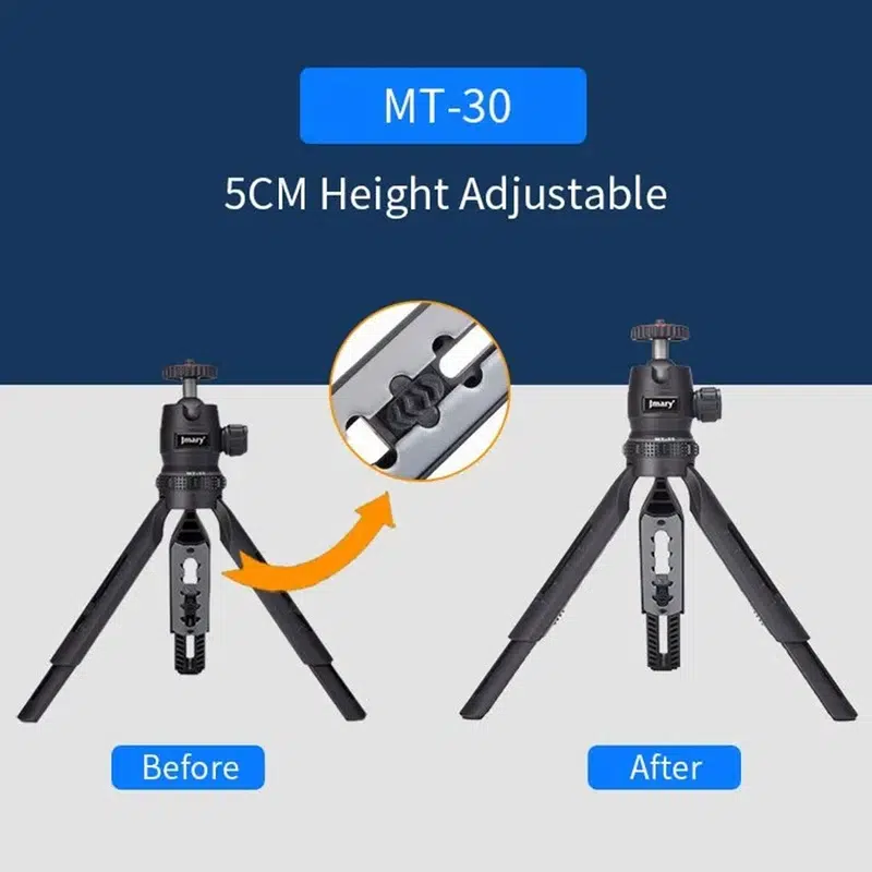 سه پایه رومیزی جیماری Jmary MT-30 Tripod - Image 8