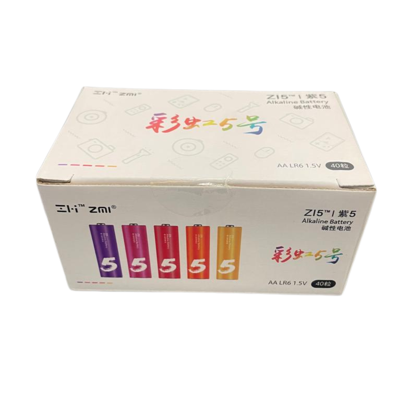 باتری قلمی آلکالاین شیائومی بسته 40 عددی مدل z15 - Image 4