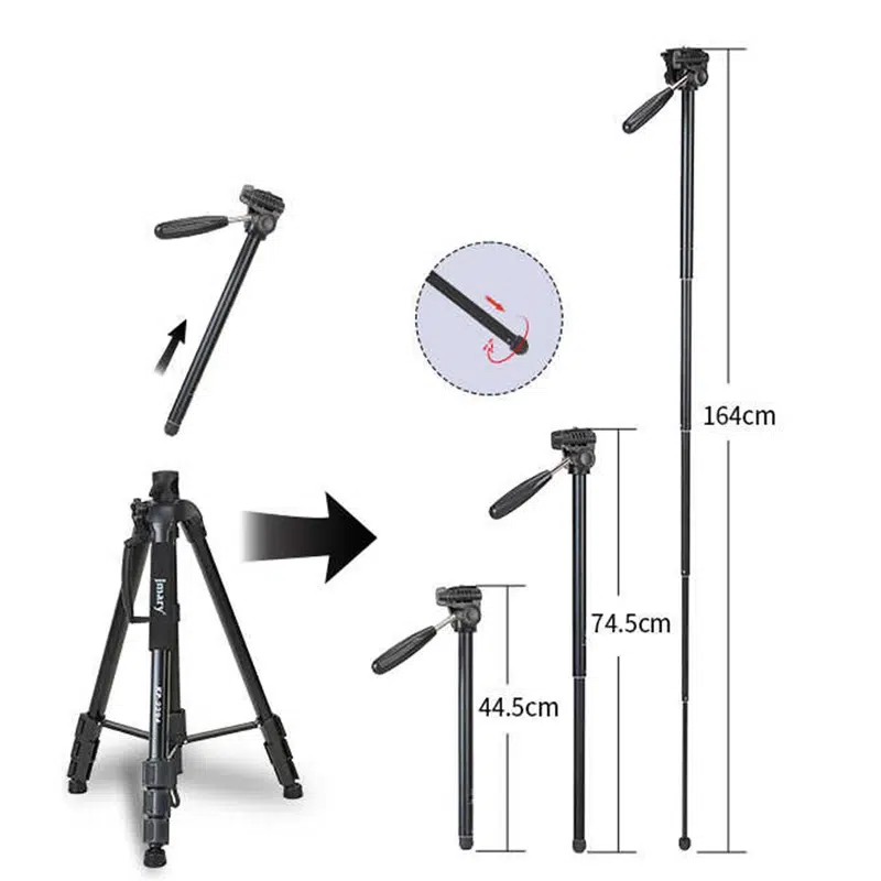 سه پایه دوربین جیماری مدل Jmary kp-2294 - Image 2