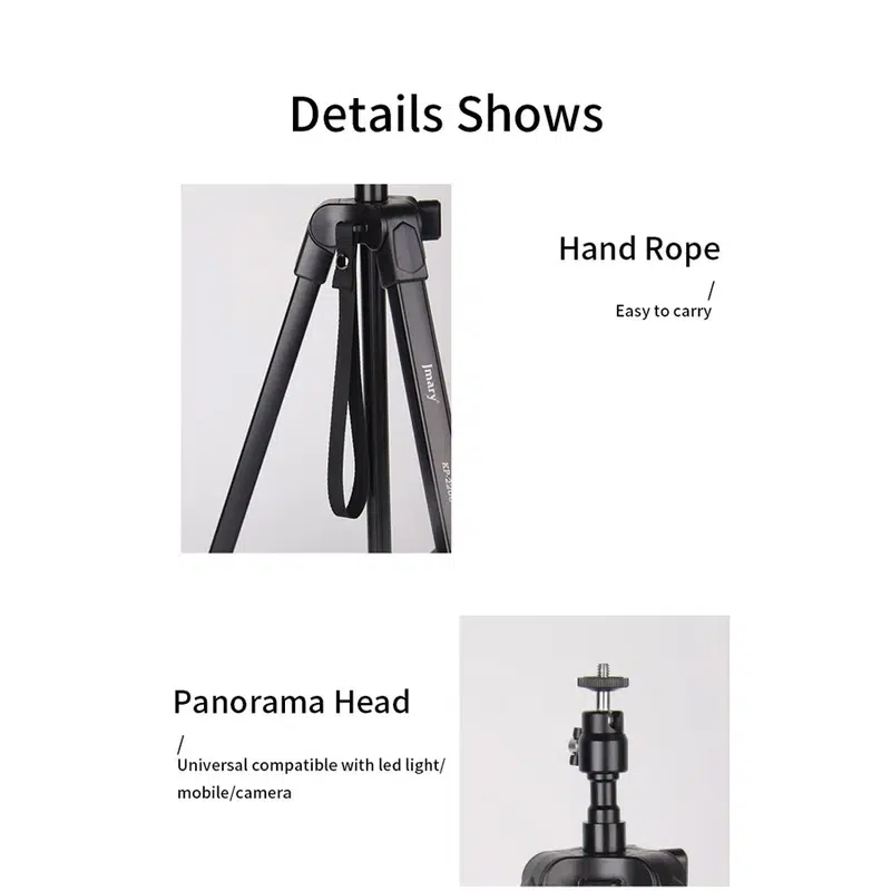 سه پایه دوربین جی ماری مدل KP-2208 - Image 4