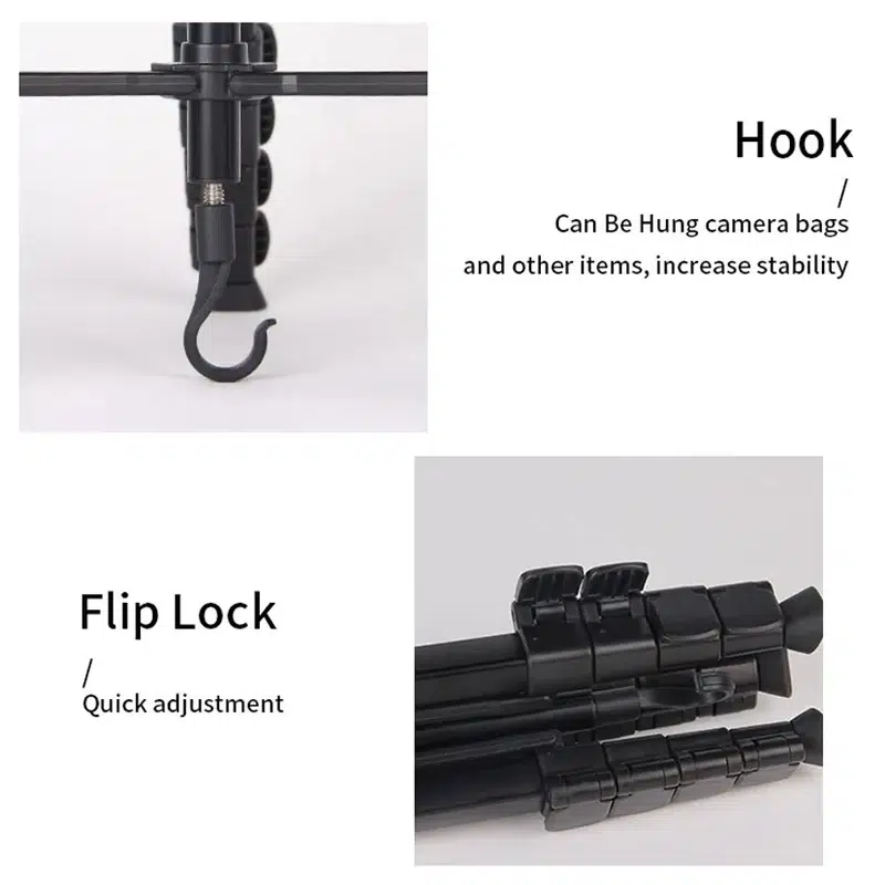 سه پایه دوربین جی ماری مدل KP-2208 - Image 3