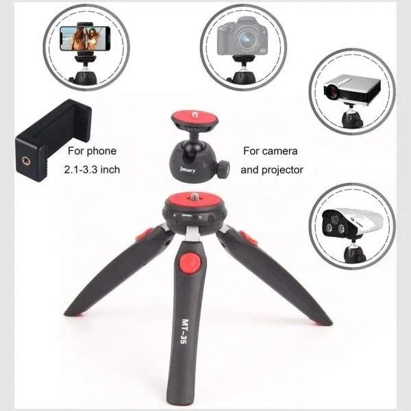 سه پایه دوربین جی ماری مدل MT-35 - Image 4