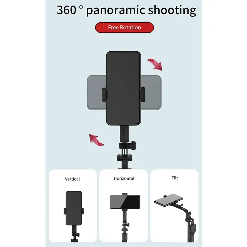 سه پایه نگهدارنده گوشی و دوربین جیماری مدل KT-239 - تصویر 6