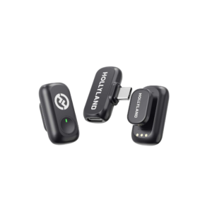 میکروفون یقه‌ای بی‌سیم هالی‌لند مدل LARK A1 Mini Duo با کانکتور USB-C