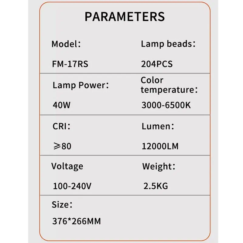 نور ثابت ال ای دی جیماری مدل Jmary FM-17RS - تصویر 11