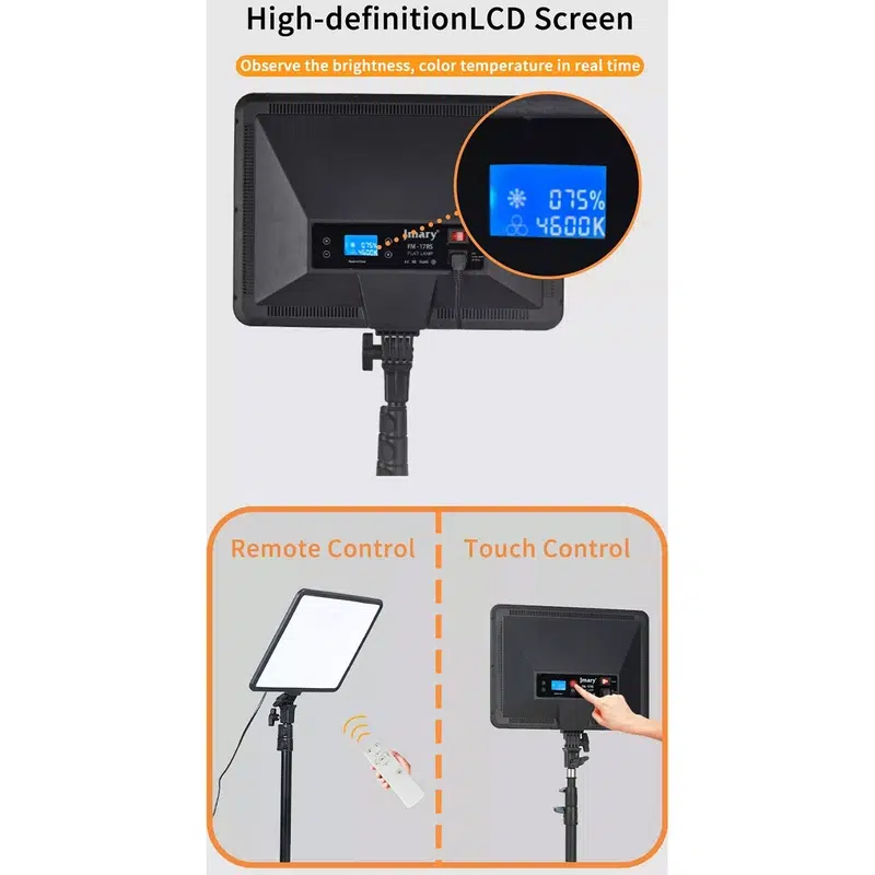 نور ثابت ال ای دی جیماری مدل Jmary FM-17RS - تصویر 4