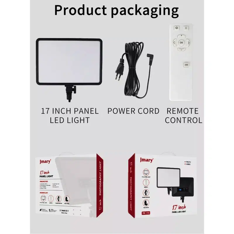 نور ثابت ال ای دی جیماری مدل Jmary FM-17RS - تصویر 10