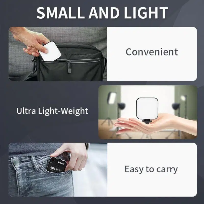 نور ثابت ال ای دی جیماری مدل Jmary FM-48R - تصویر 8